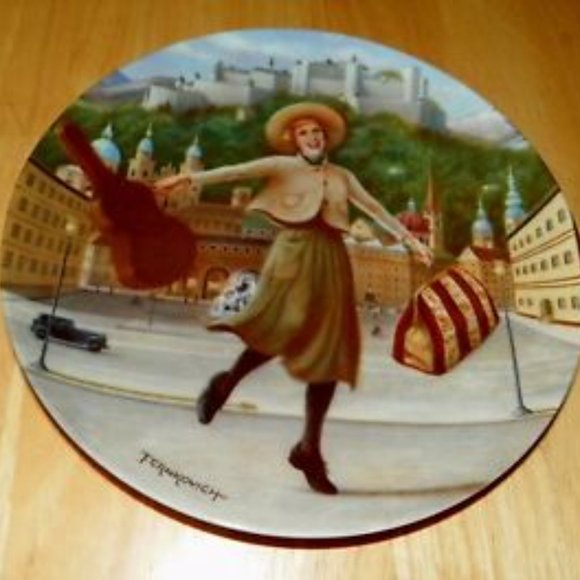 Sound of Music Plate Collection (Missing Plate #7) and Broadway Album - Picture 7 of 16